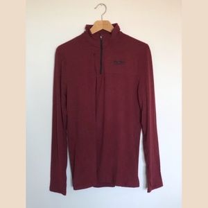 TCA Men's Fusion Pro Quickdry Half-Zip Running Shirt (New w/o Tag)